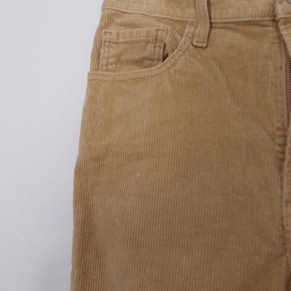 Levi's Premium RIBCAGE Boot White Tab Corduroy Pants Size 30 - Picture 9 of 14